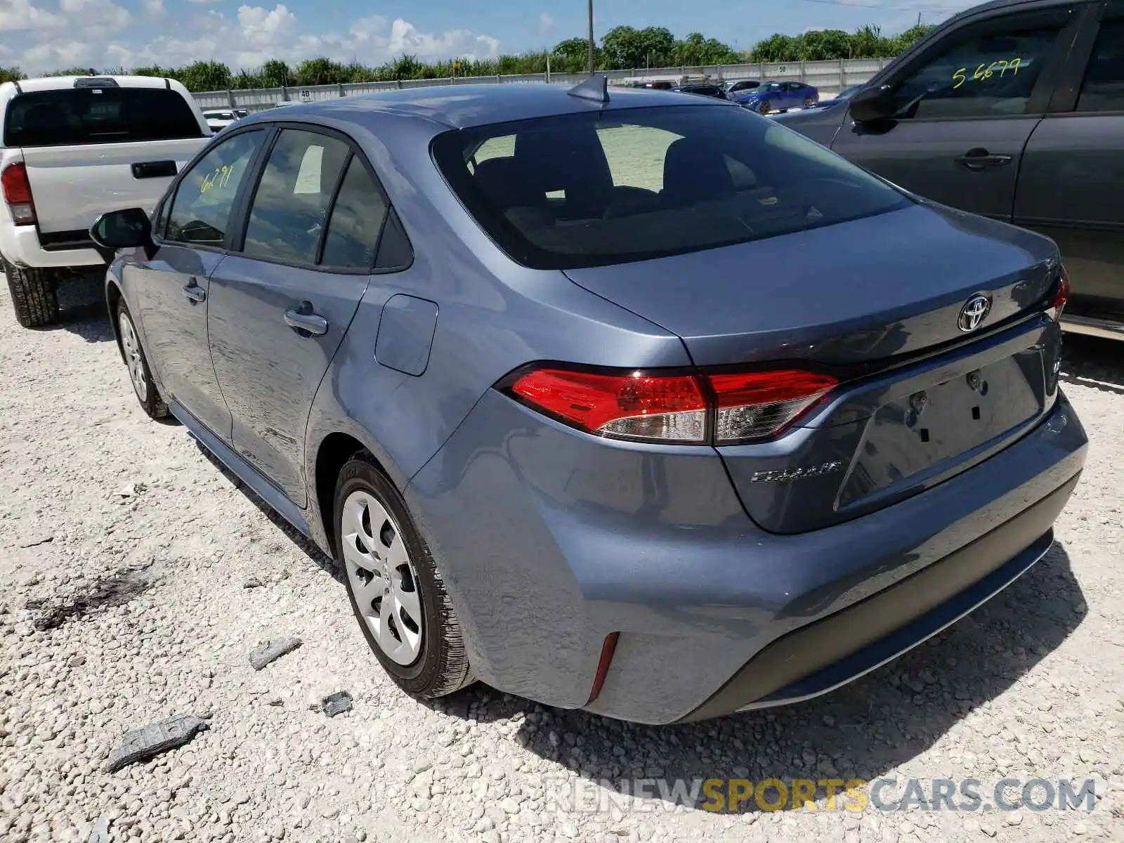 9 Photograph of a damaged car JTDEPMAE2MJ180939 TOYOTA COROLLA 2021