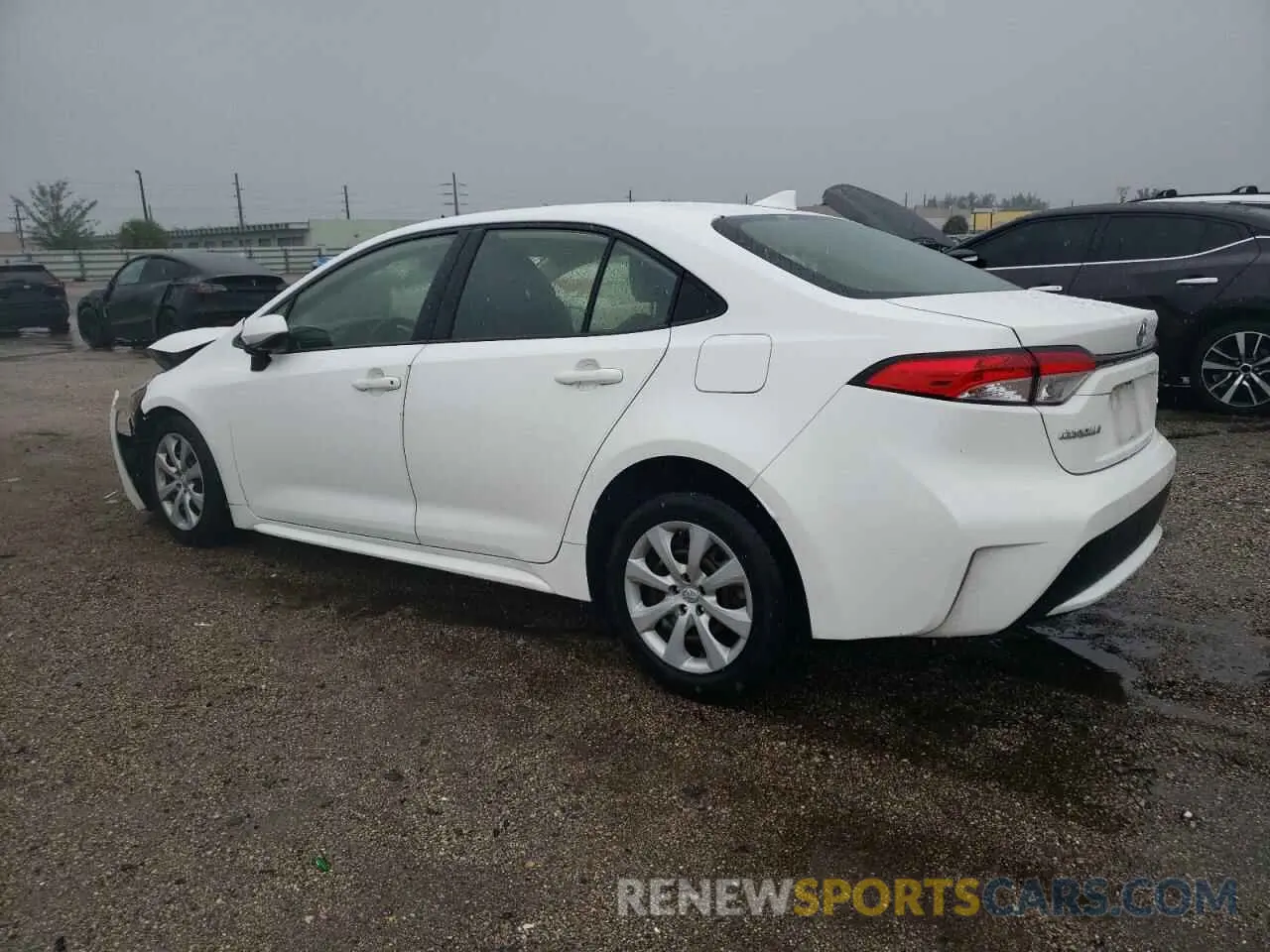 2 Photograph of a damaged car JTDEPMAE2MJ184313 TOYOTA COROLLA 2021