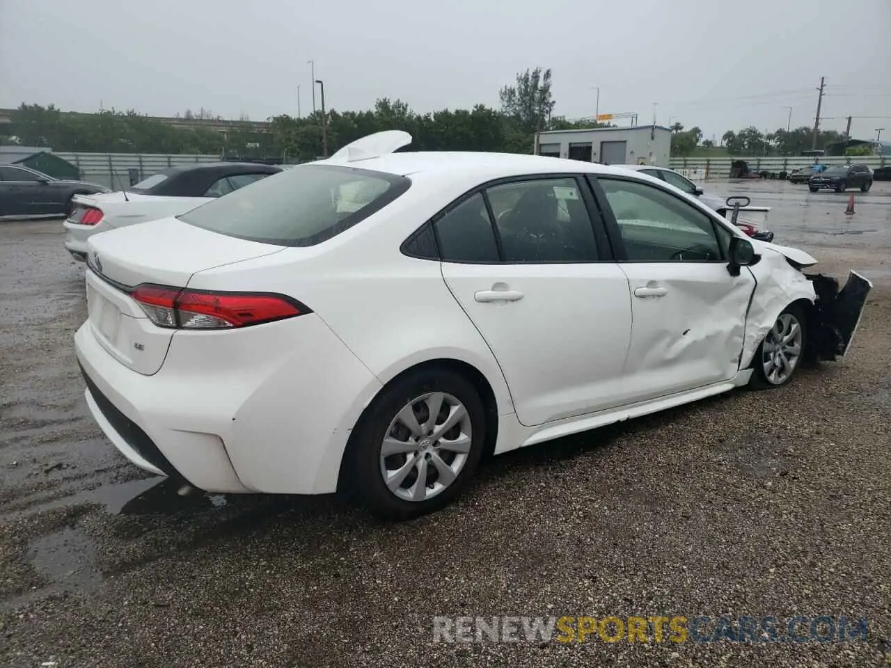 3 Photograph of a damaged car JTDEPMAE2MJ184313 TOYOTA COROLLA 2021