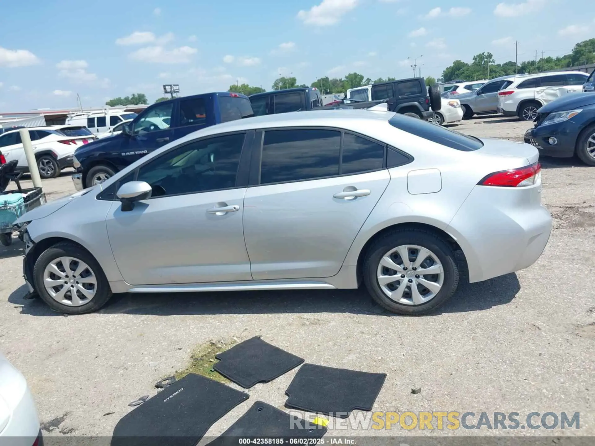 14 Photograph of a damaged car JTDEPMAE2MJ186868 TOYOTA COROLLA 2021