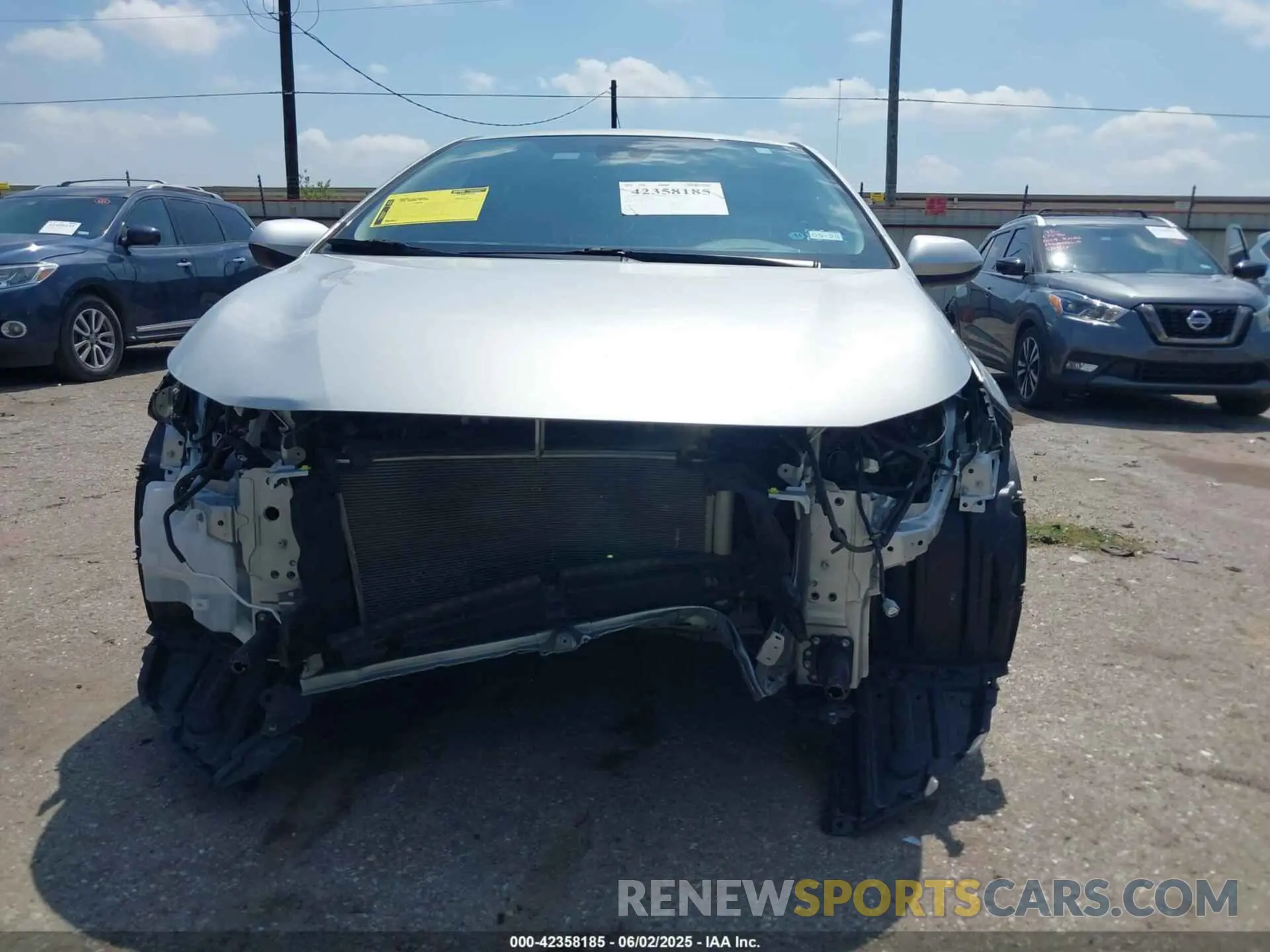 6 Photograph of a damaged car JTDEPMAE2MJ186868 TOYOTA COROLLA 2021