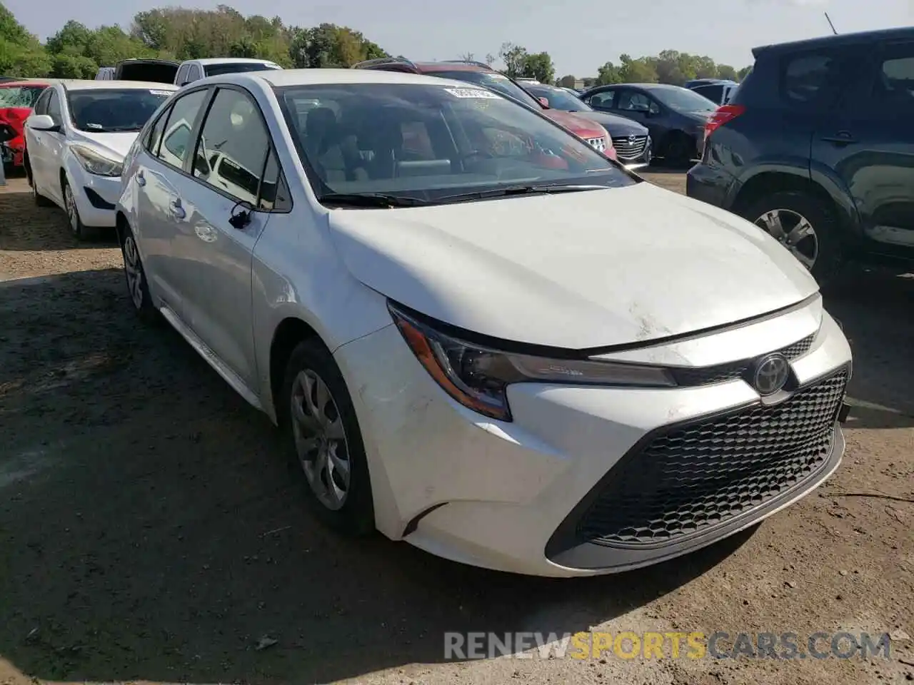 1 Photograph of a damaged car JTDEPMAE3MJ118501 TOYOTA COROLLA 2021