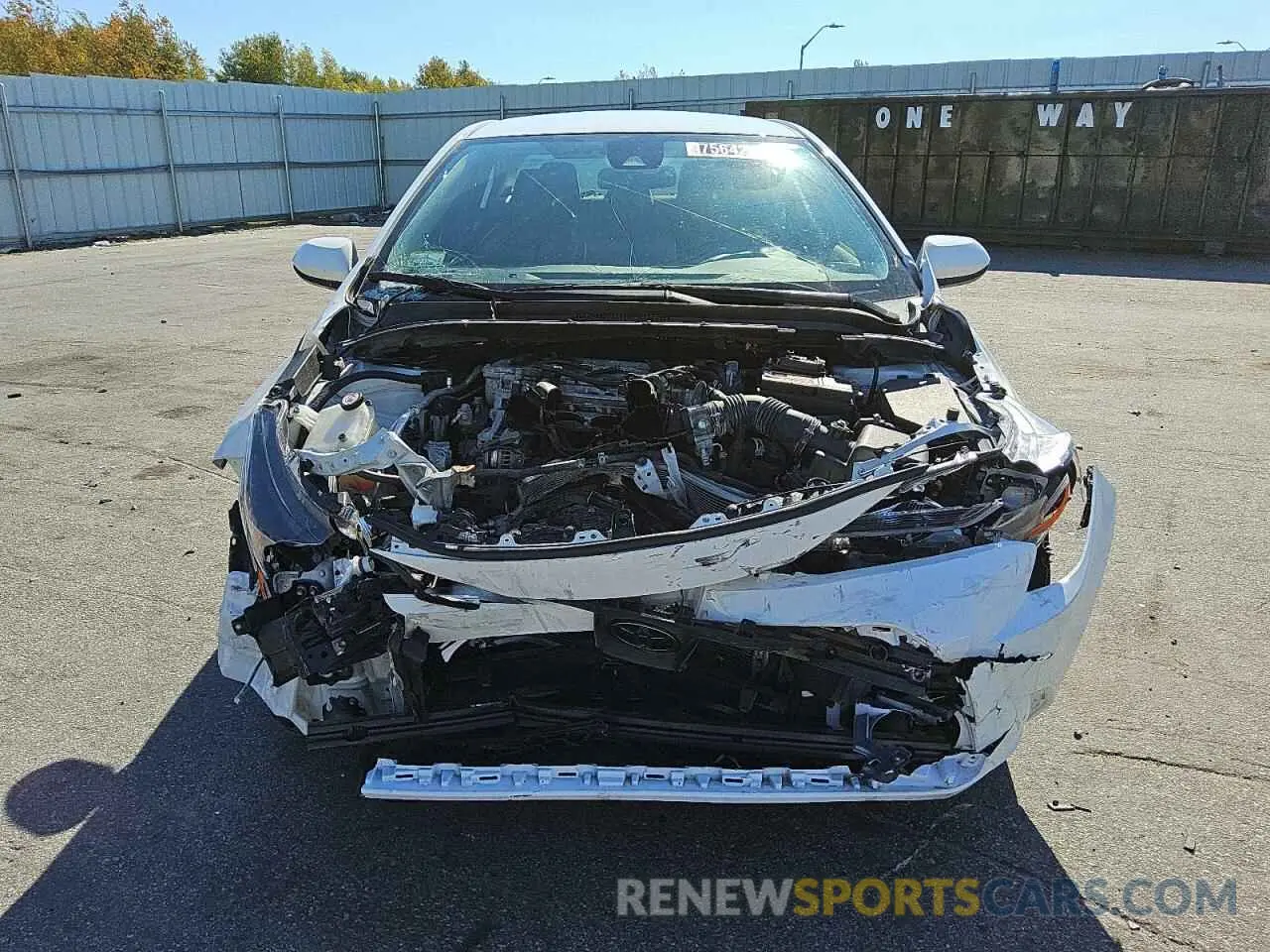 5 Photograph of a damaged car JTDEPMAE3MJ120071 TOYOTA COROLLA 2021
