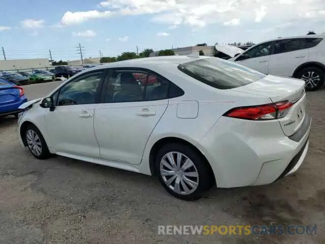 2 Photograph of a damaged car JTDEPMAE3MJ124444 TOYOTA COROLLA 2021