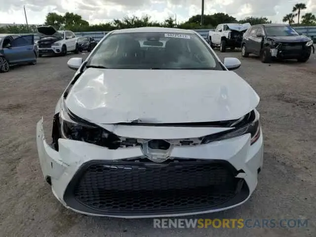 5 Photograph of a damaged car JTDEPMAE3MJ124444 TOYOTA COROLLA 2021