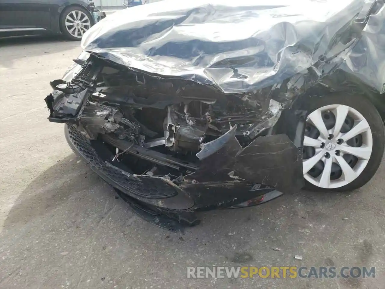 9 Photograph of a damaged car JTDEPMAE3MJ124668 TOYOTA COROLLA 2021