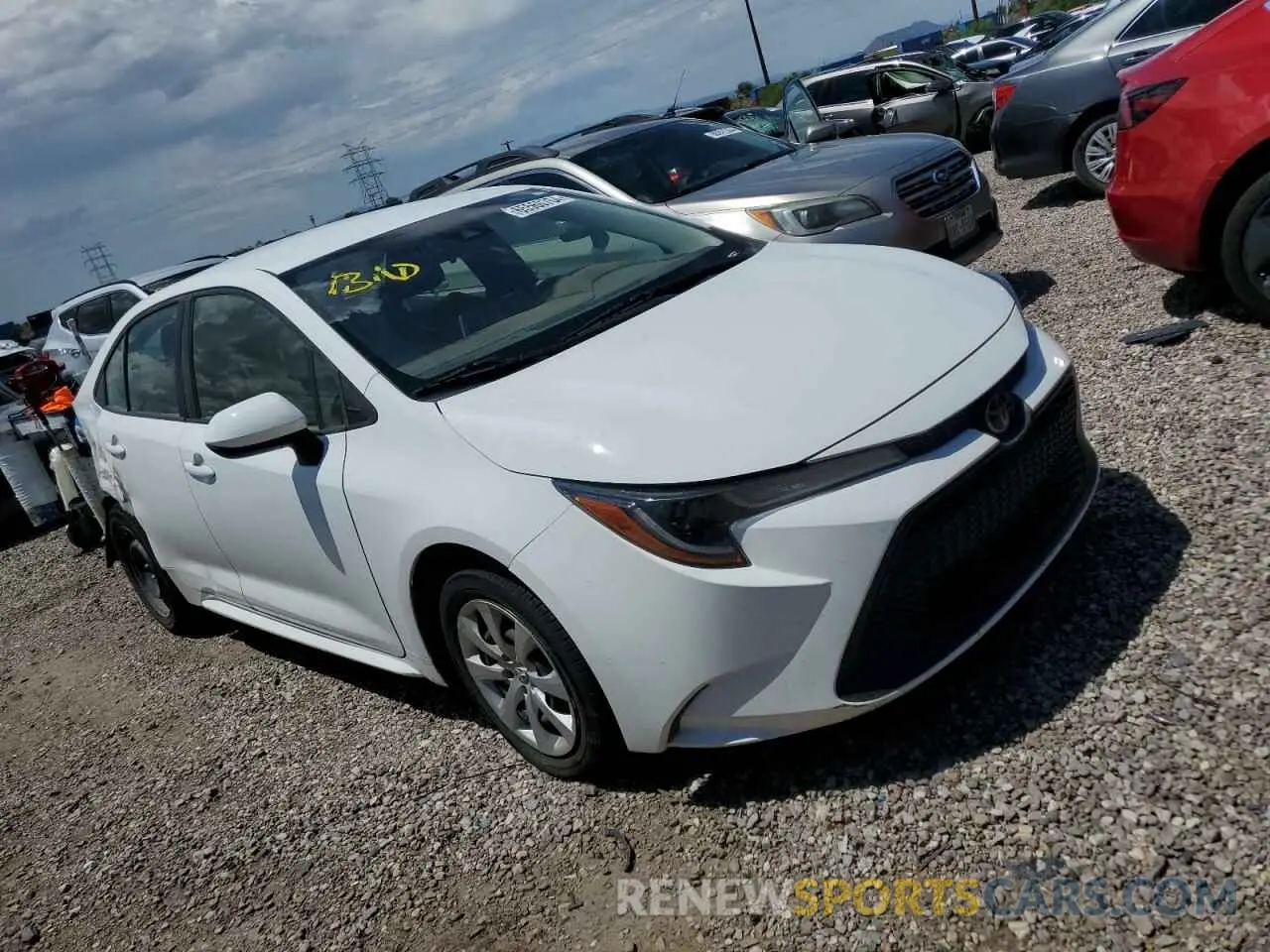 4 Photograph of a damaged car JTDEPMAE3MJ125836 TOYOTA COROLLA 2021