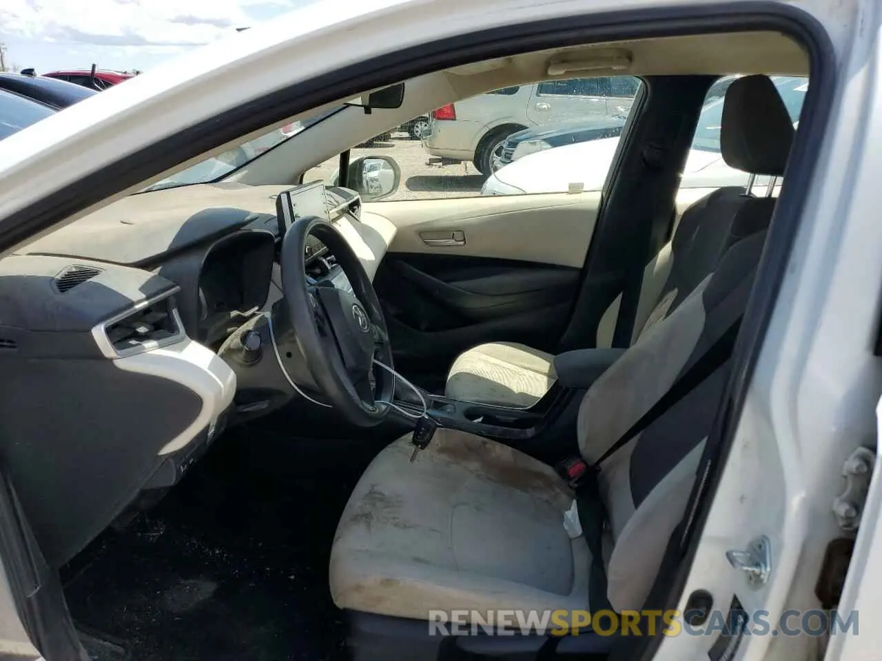 7 Photograph of a damaged car JTDEPMAE3MJ125836 TOYOTA COROLLA 2021