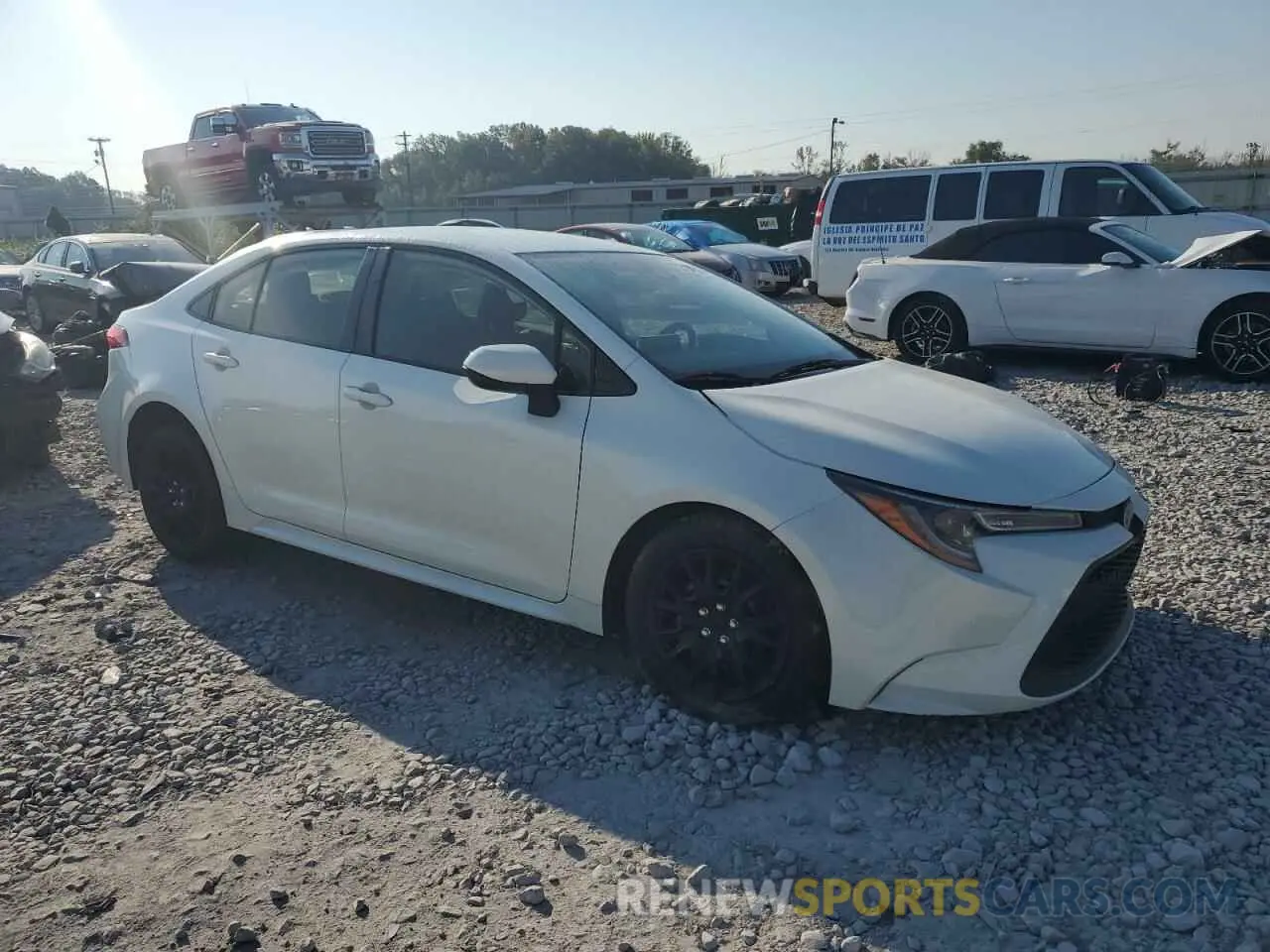 4 Photograph of a damaged car JTDEPMAE3MJ126873 TOYOTA COROLLA 2021