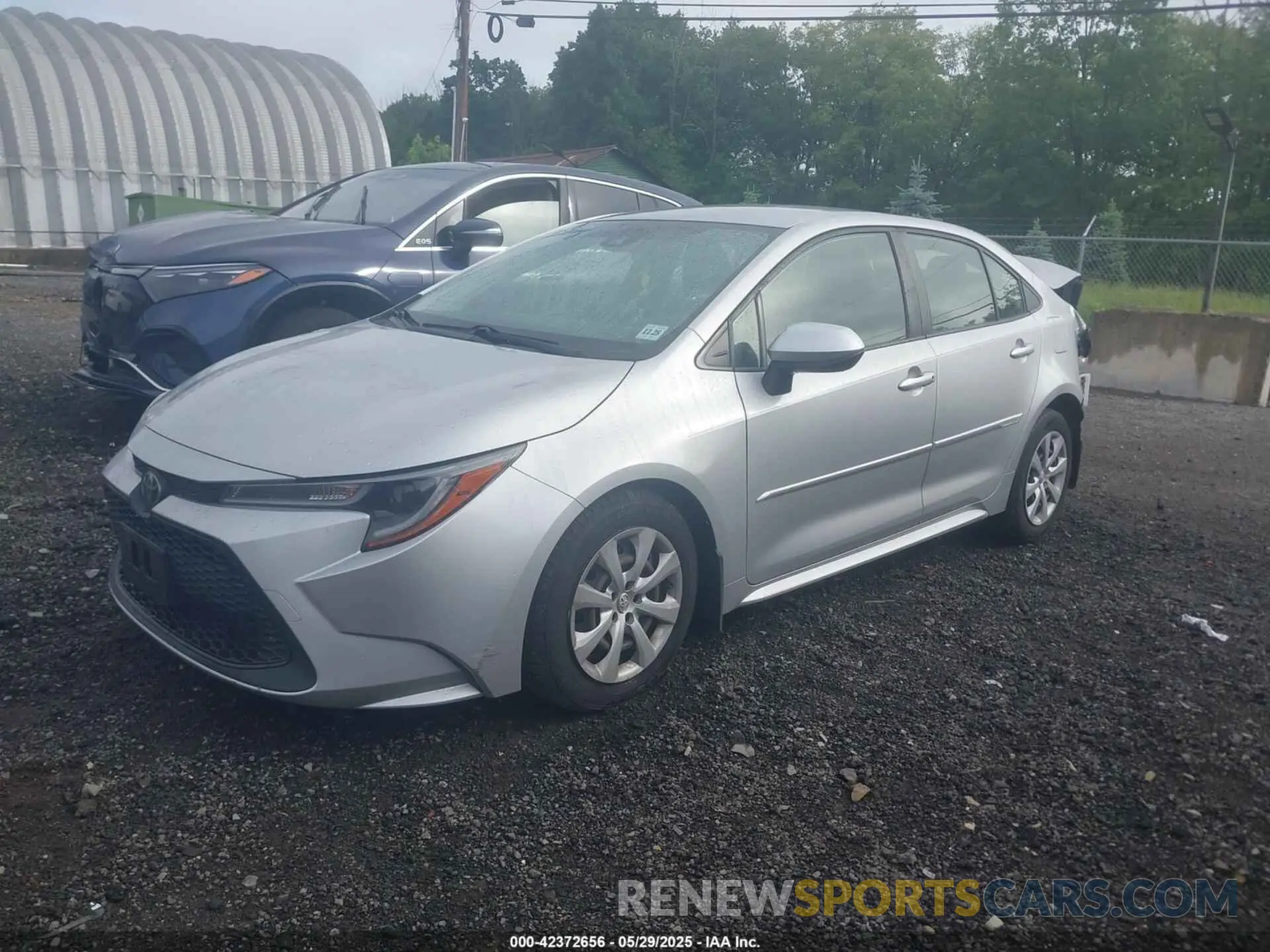 2 Photograph of a damaged car JTDEPMAE3MJ131636 TOYOTA COROLLA 2021