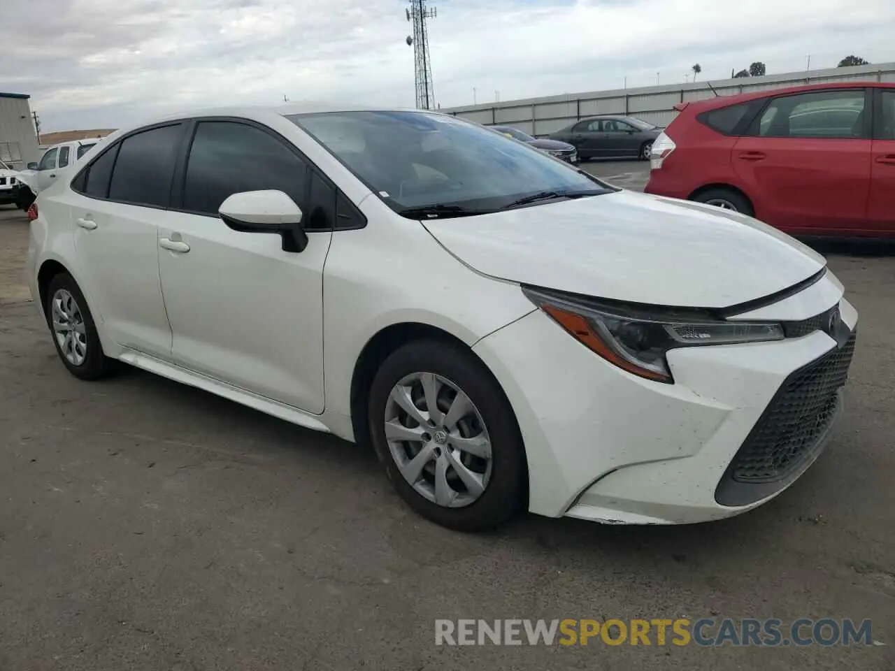 4 Photograph of a damaged car JTDEPMAE3MJ131832 TOYOTA COROLLA 2021