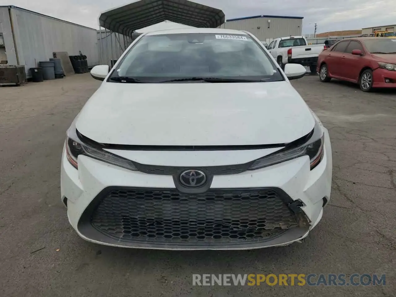 5 Photograph of a damaged car JTDEPMAE3MJ131832 TOYOTA COROLLA 2021