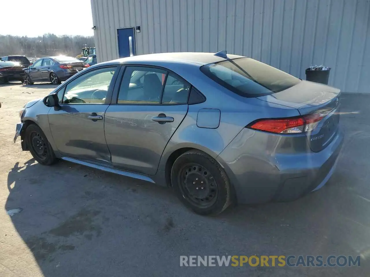 2 Photograph of a damaged car JTDEPMAE3MJ133502 TOYOTA COROLLA 2021