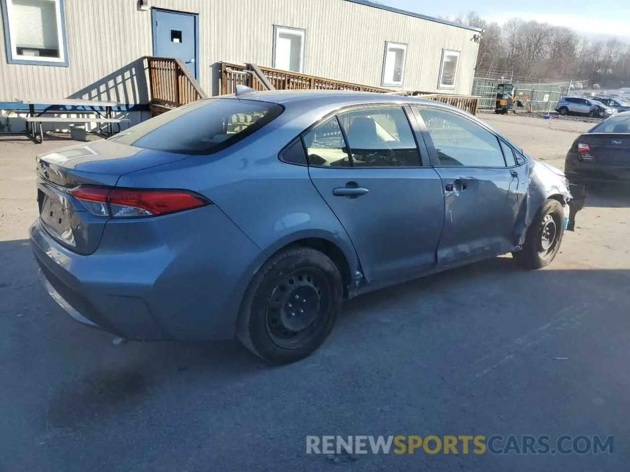 3 Photograph of a damaged car JTDEPMAE3MJ133502 TOYOTA COROLLA 2021