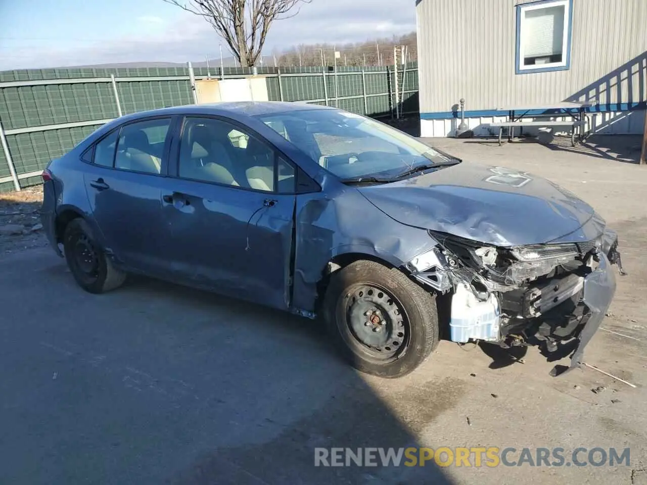 4 Photograph of a damaged car JTDEPMAE3MJ133502 TOYOTA COROLLA 2021