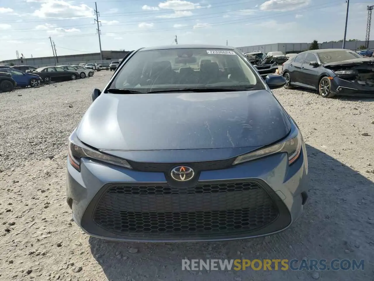 5 Photograph of a damaged car JTDEPMAE3MJ134083 TOYOTA COROLLA 2021