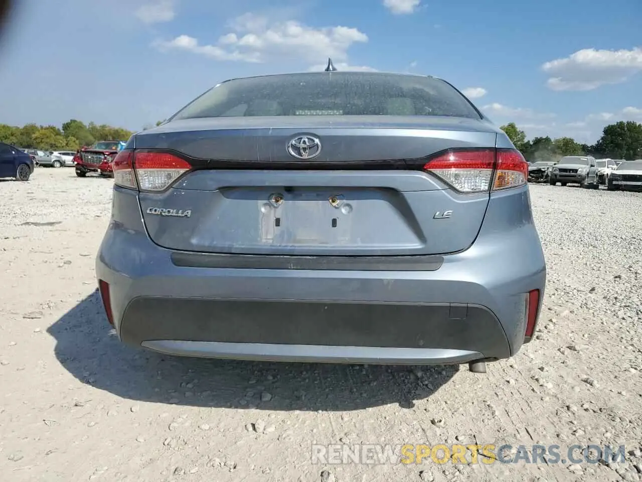 6 Photograph of a damaged car JTDEPMAE3MJ134083 TOYOTA COROLLA 2021