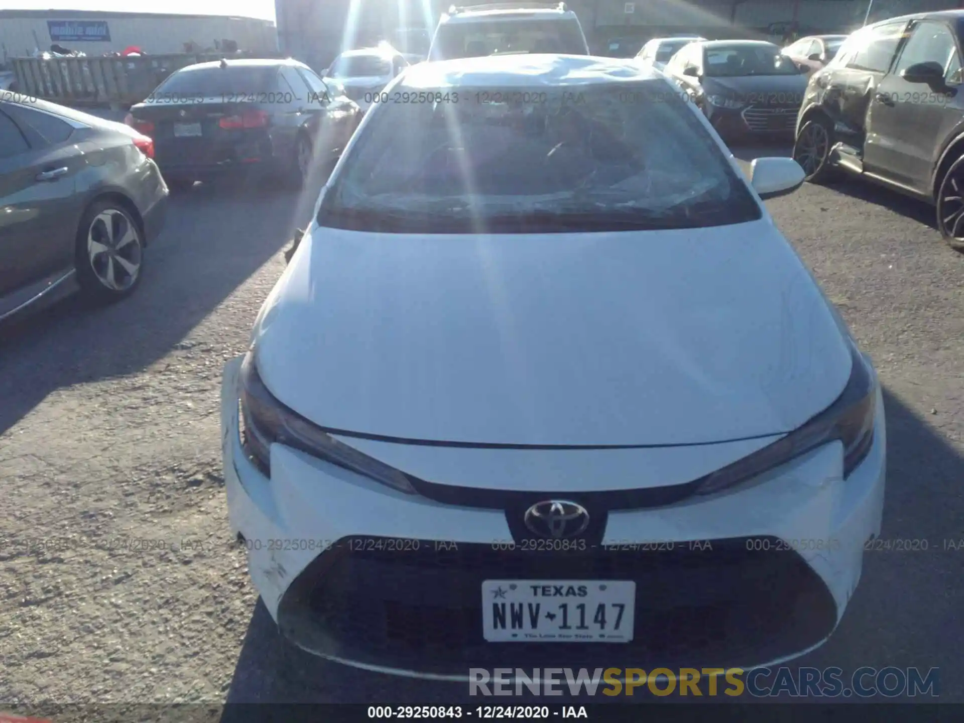 6 Photograph of a damaged car JTDEPMAE3MJ135783 TOYOTA COROLLA 2021