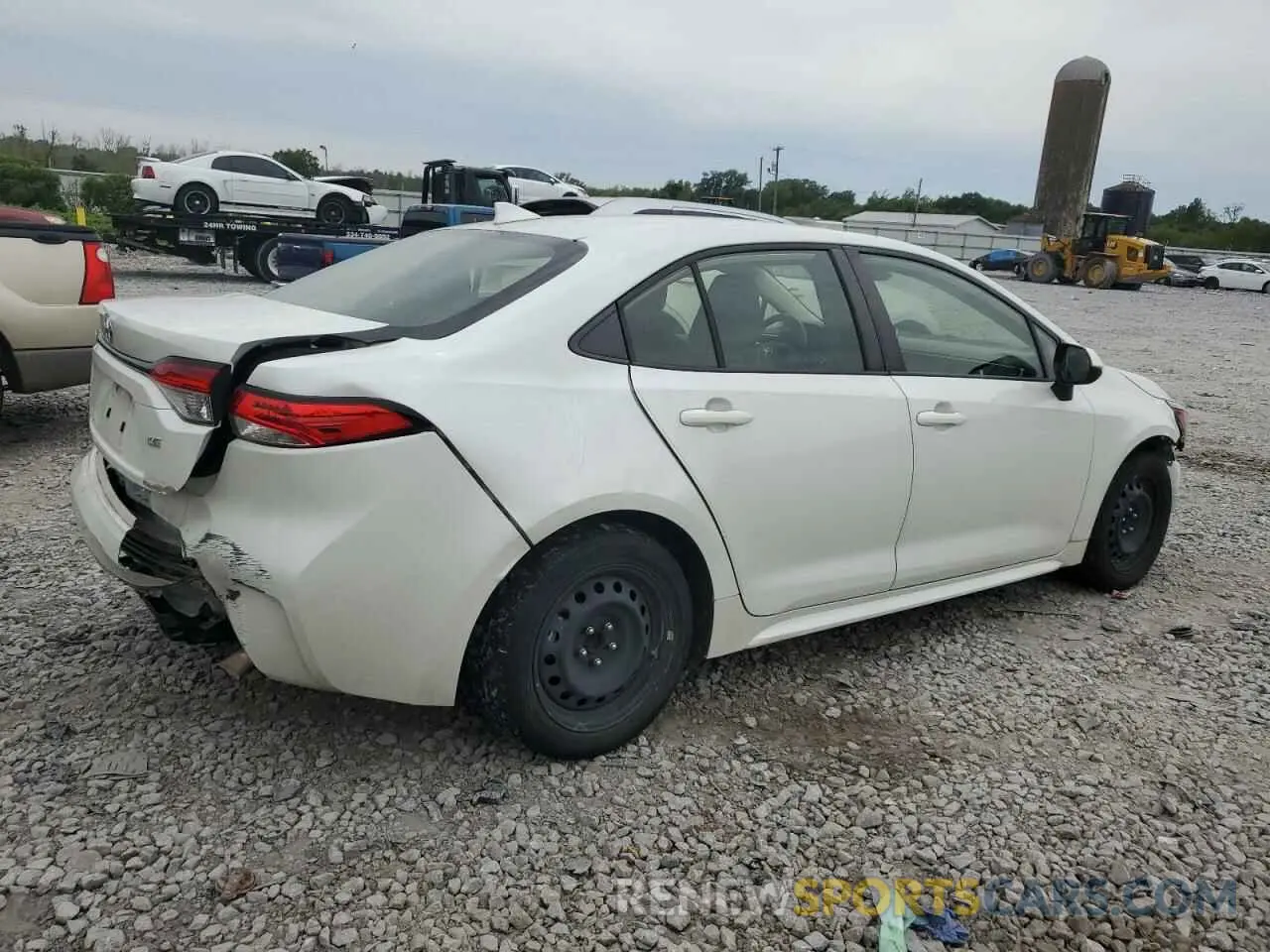 3 Photograph of a damaged car JTDEPMAE3MJ138019 TOYOTA COROLLA 2021