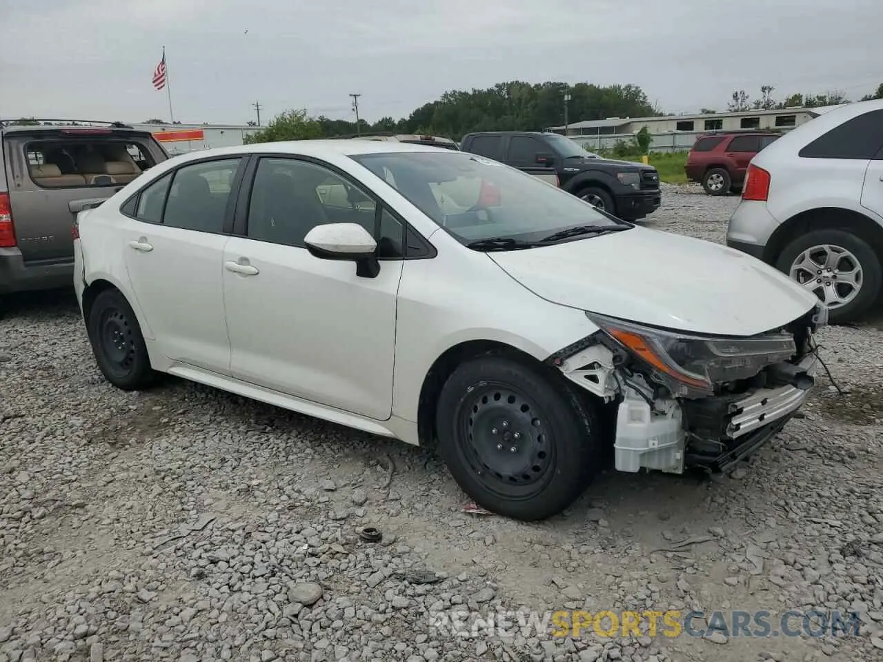4 Photograph of a damaged car JTDEPMAE3MJ138019 TOYOTA COROLLA 2021