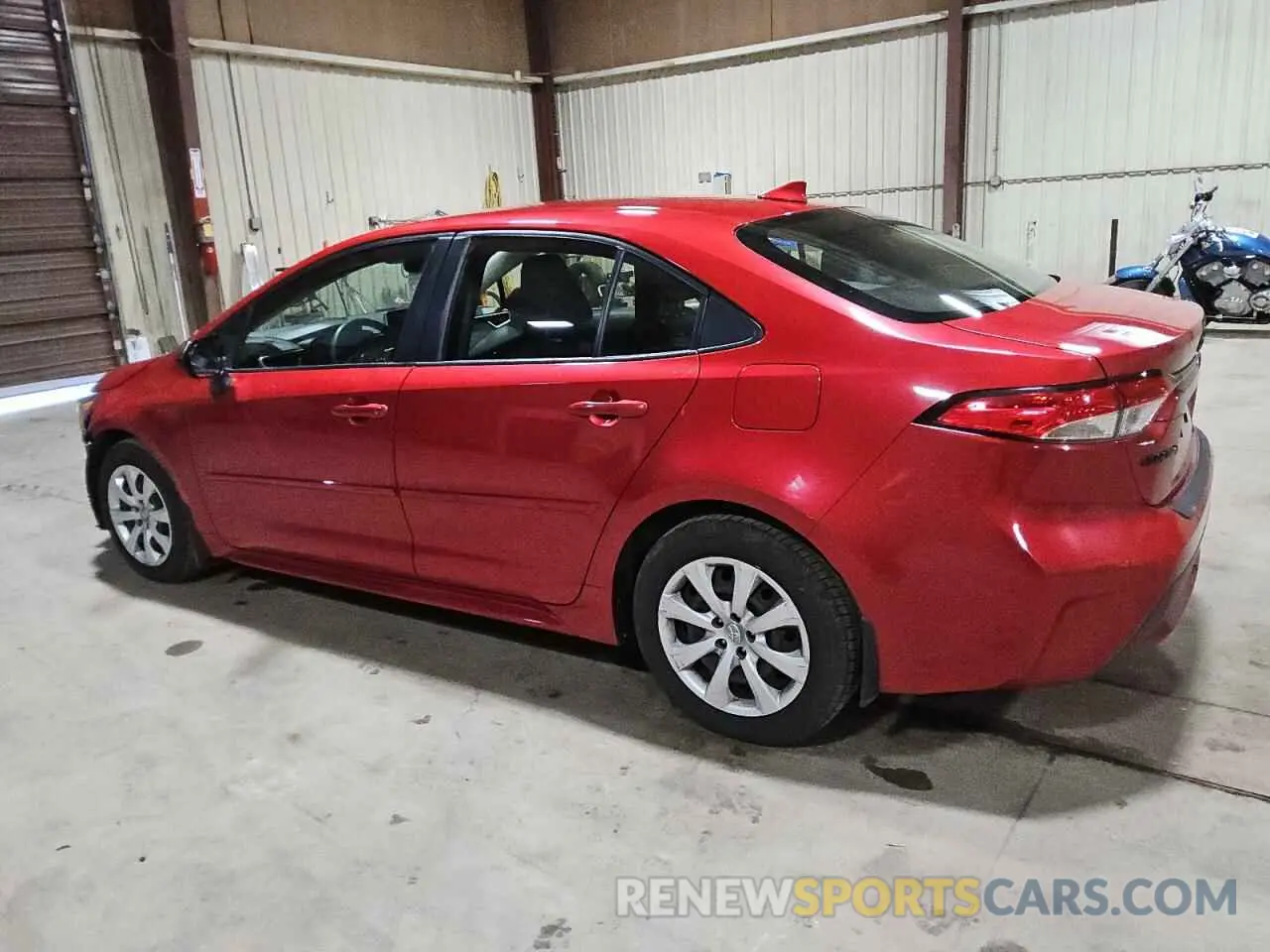 2 Photograph of a damaged car JTDEPMAE3MJ138487 TOYOTA COROLLA 2021
