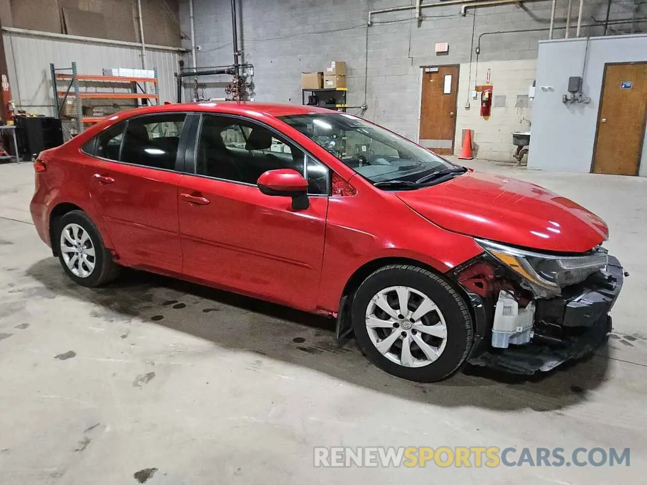 4 Photograph of a damaged car JTDEPMAE3MJ138487 TOYOTA COROLLA 2021