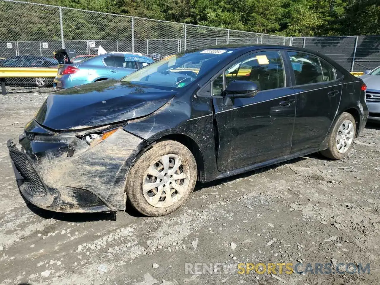 1 Photograph of a damaged car JTDEPMAE3MJ139378 TOYOTA COROLLA 2021