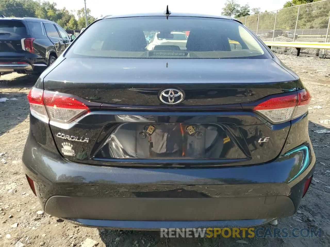 6 Photograph of a damaged car JTDEPMAE3MJ139378 TOYOTA COROLLA 2021