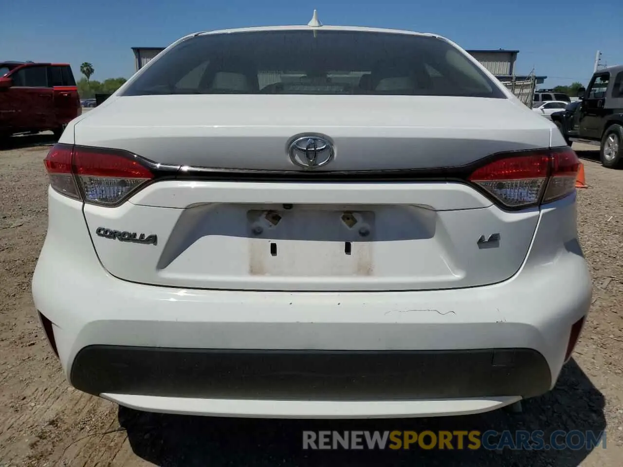 6 Photograph of a damaged car JTDEPMAE3MJ145505 TOYOTA COROLLA 2021