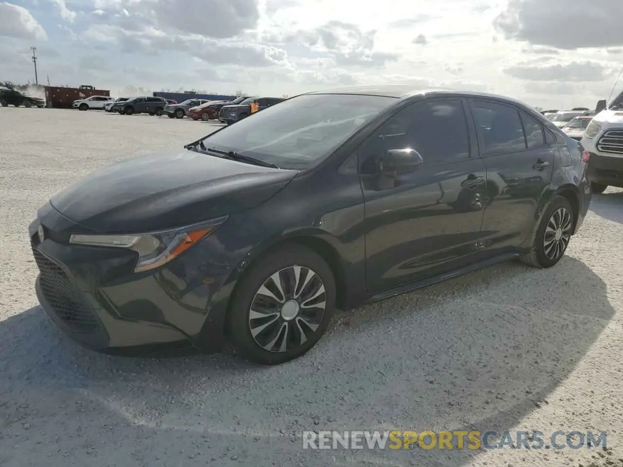 1 Photograph of a damaged car JTDEPMAE3MJ146783 TOYOTA COROLLA 2021