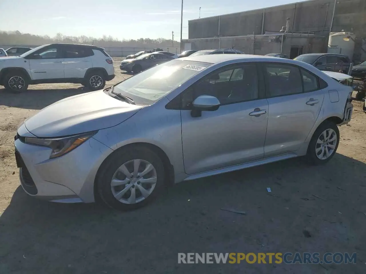 1 Photograph of a damaged car JTDEPMAE3MJ148209 TOYOTA COROLLA 2021