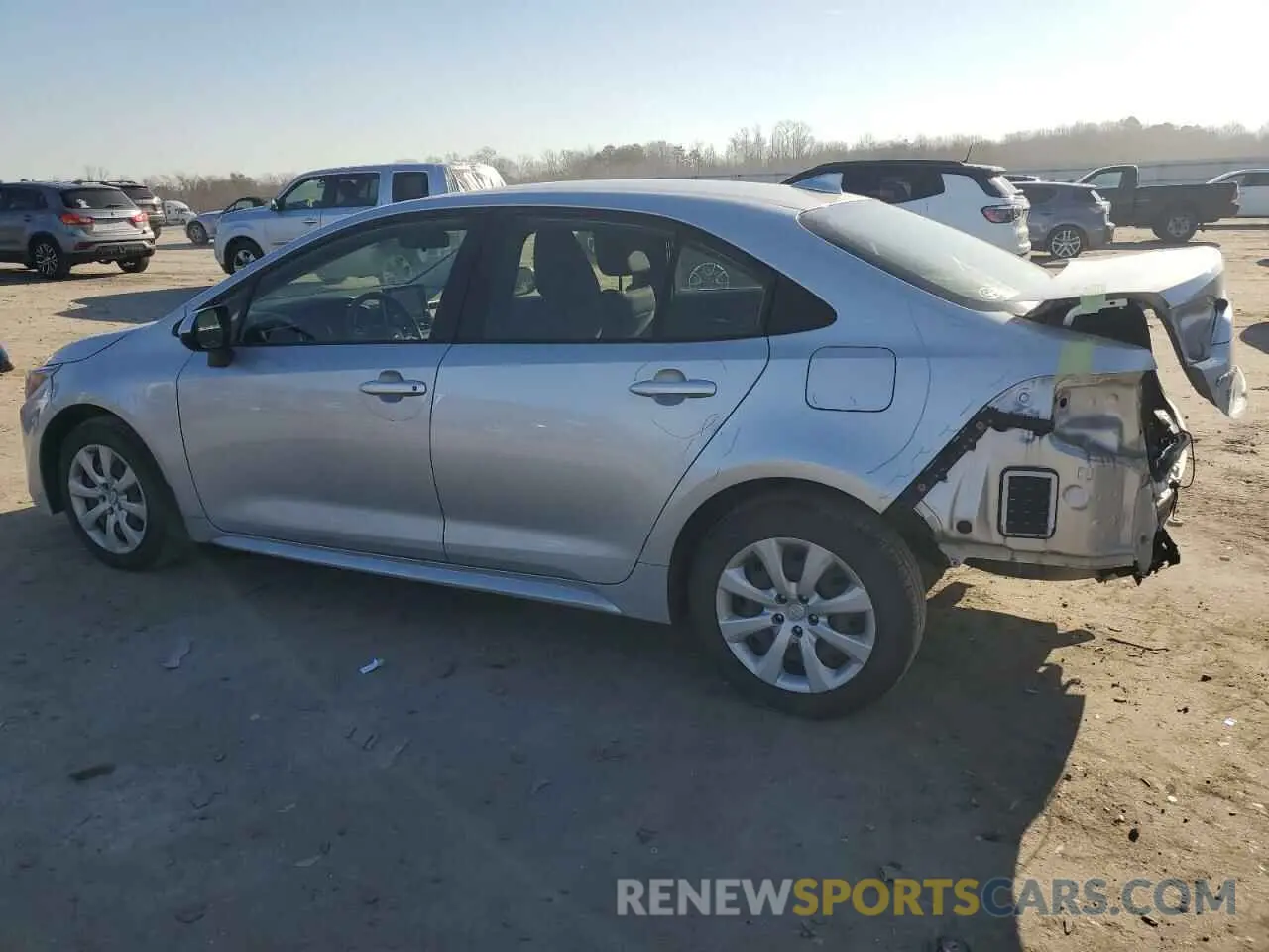 2 Photograph of a damaged car JTDEPMAE3MJ148209 TOYOTA COROLLA 2021
