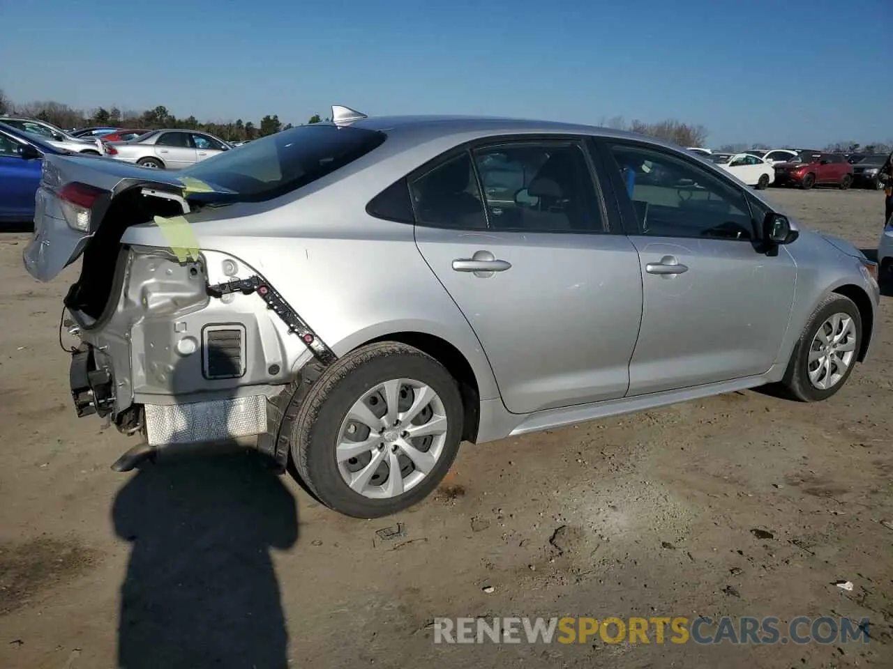 3 Photograph of a damaged car JTDEPMAE3MJ148209 TOYOTA COROLLA 2021