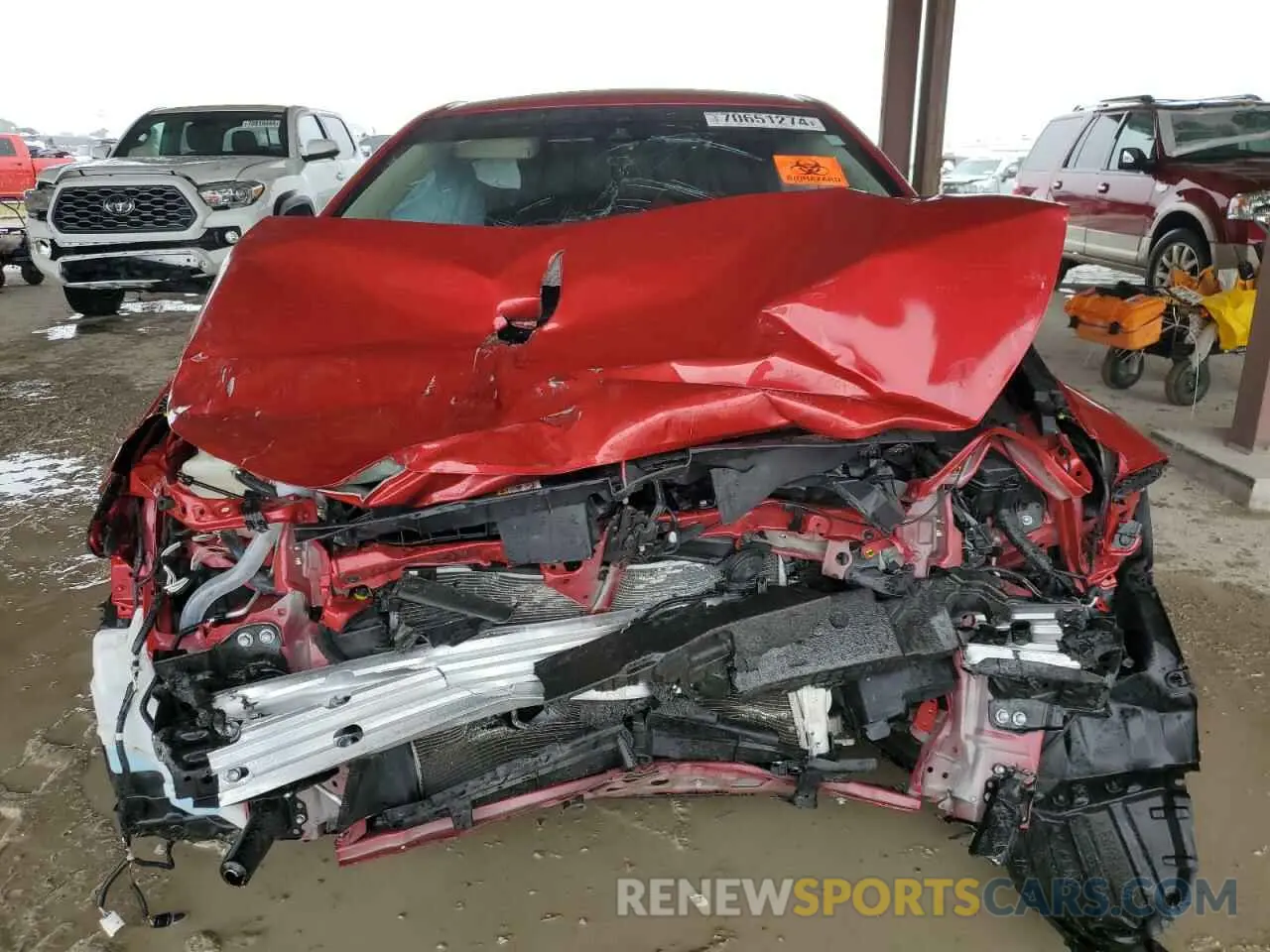 5 Photograph of a damaged car JTDEPMAE3MJ161042 TOYOTA COROLLA 2021