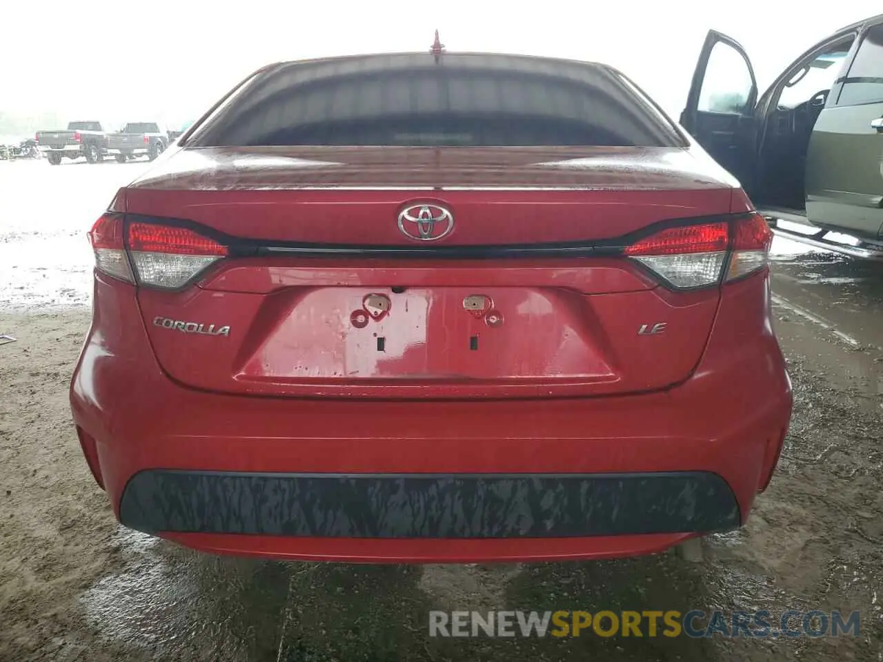 6 Photograph of a damaged car JTDEPMAE3MJ161042 TOYOTA COROLLA 2021