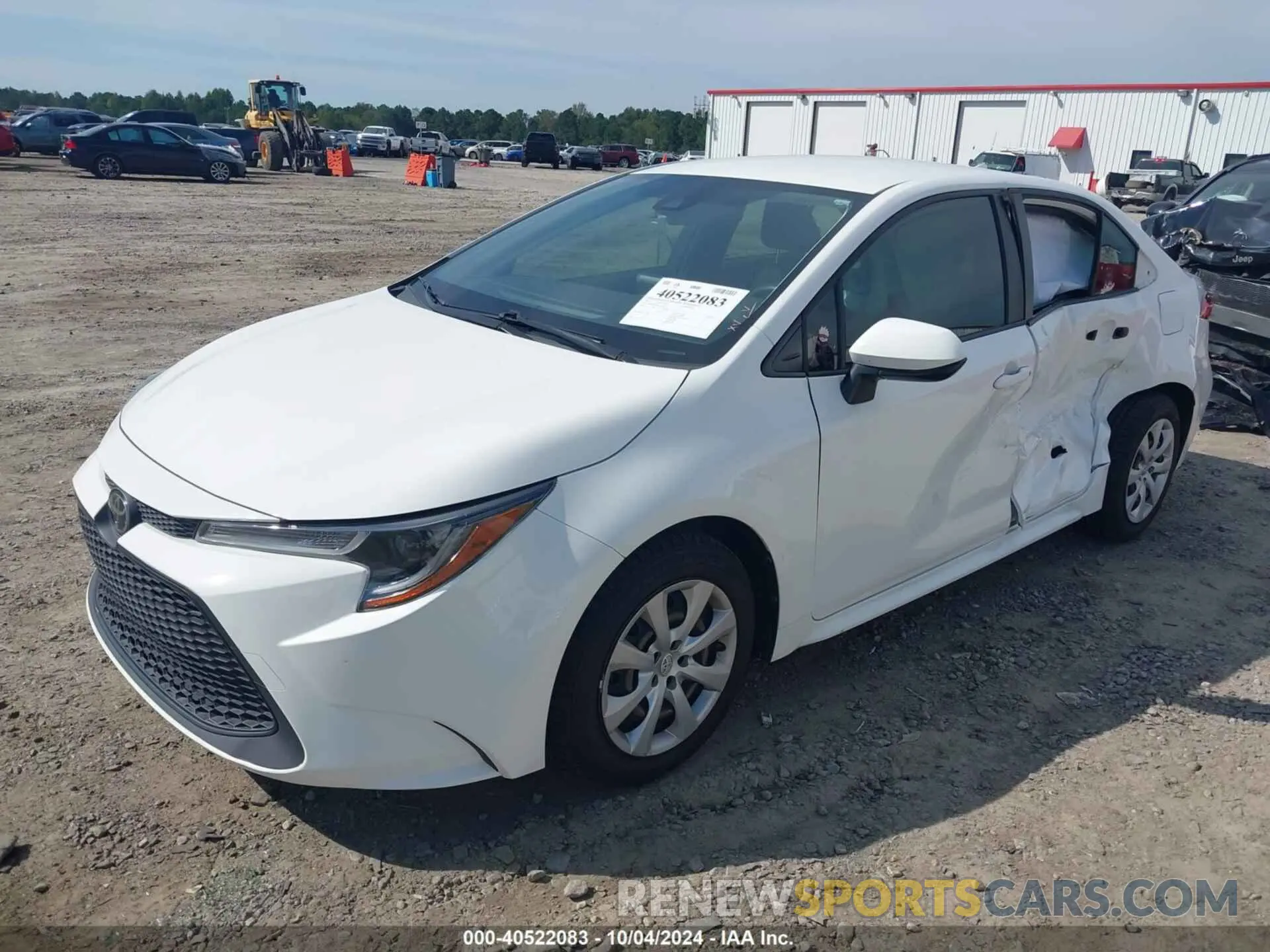 2 Photograph of a damaged car JTDEPMAE3MJ162269 TOYOTA COROLLA 2021