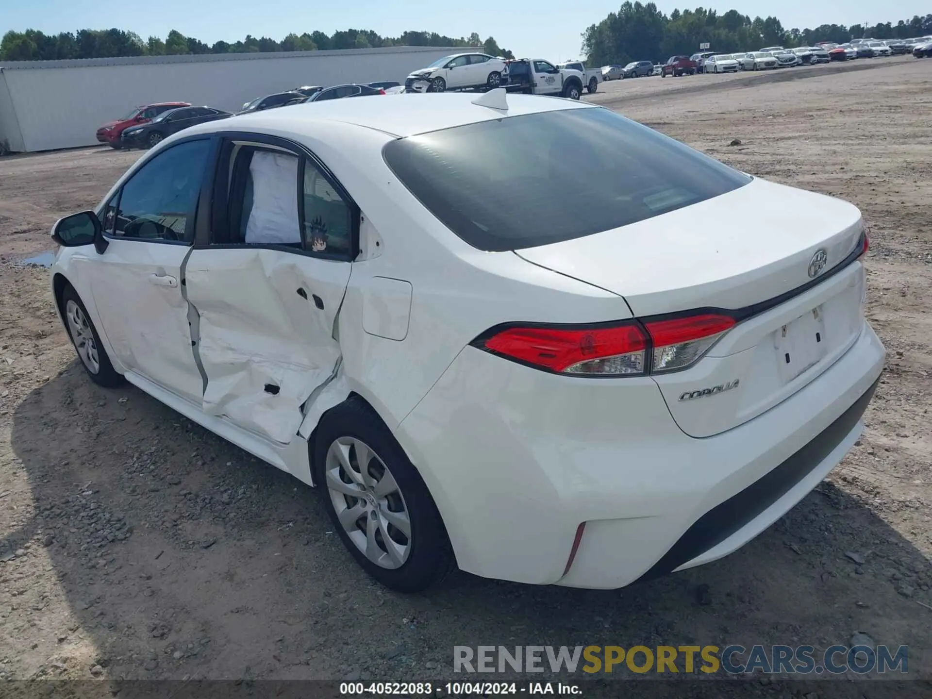3 Photograph of a damaged car JTDEPMAE3MJ162269 TOYOTA COROLLA 2021