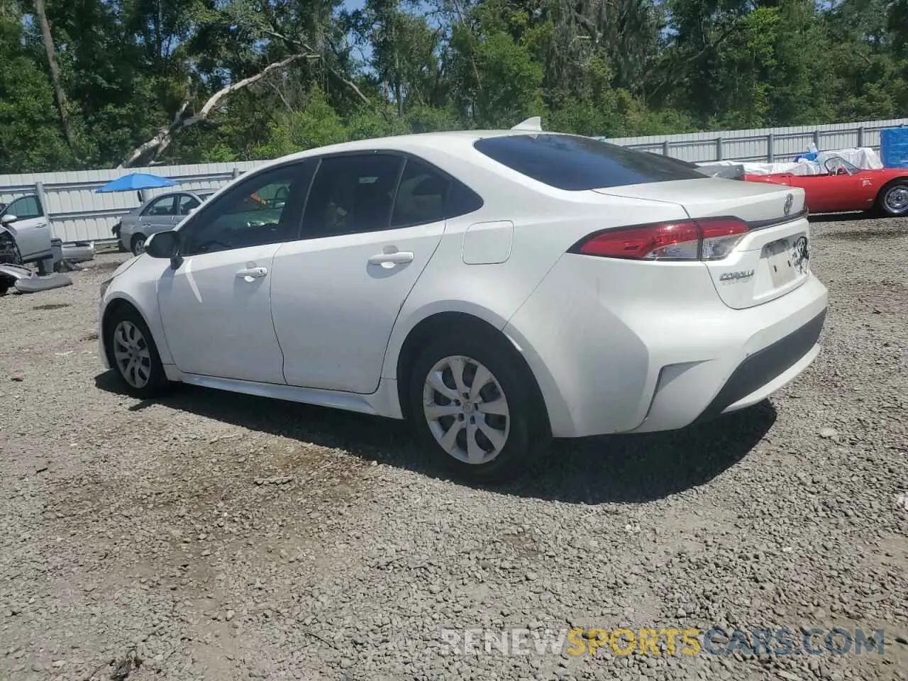 2 Photograph of a damaged car JTDEPMAE3MJ164765 TOYOTA COROLLA 2021