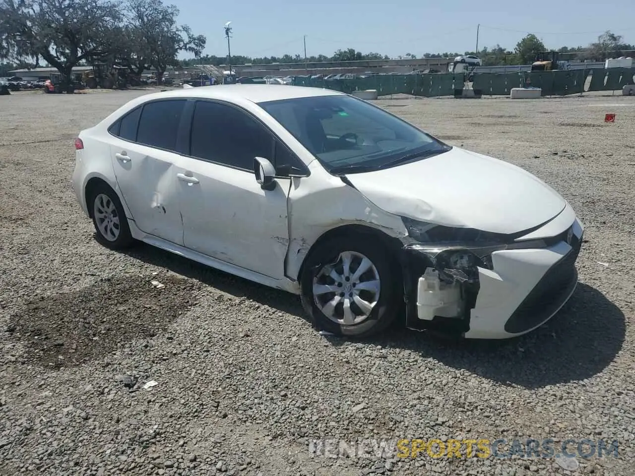 4 Photograph of a damaged car JTDEPMAE3MJ164765 TOYOTA COROLLA 2021