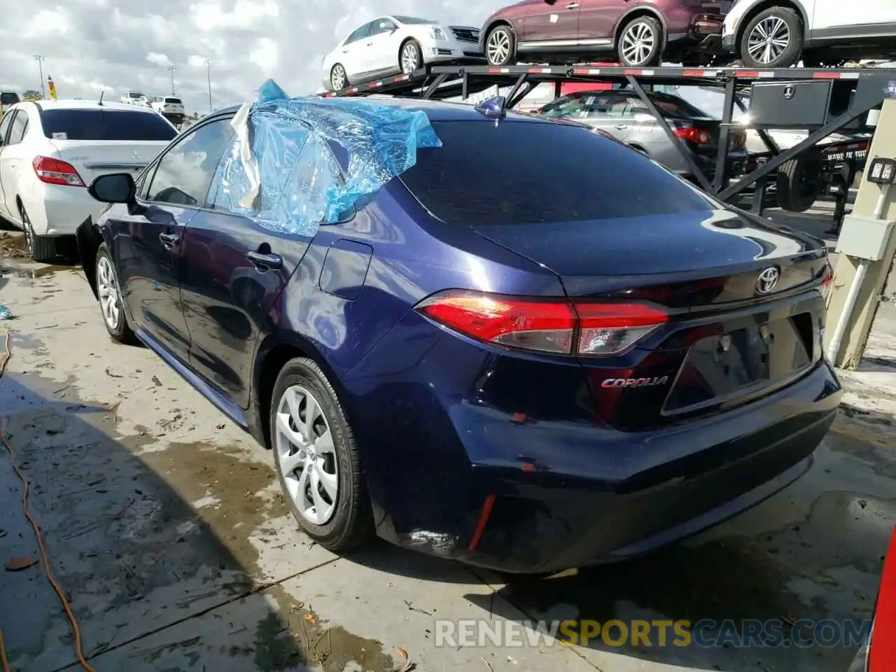 3 Photograph of a damaged car JTDEPMAE3MJ168105 TOYOTA COROLLA 2021