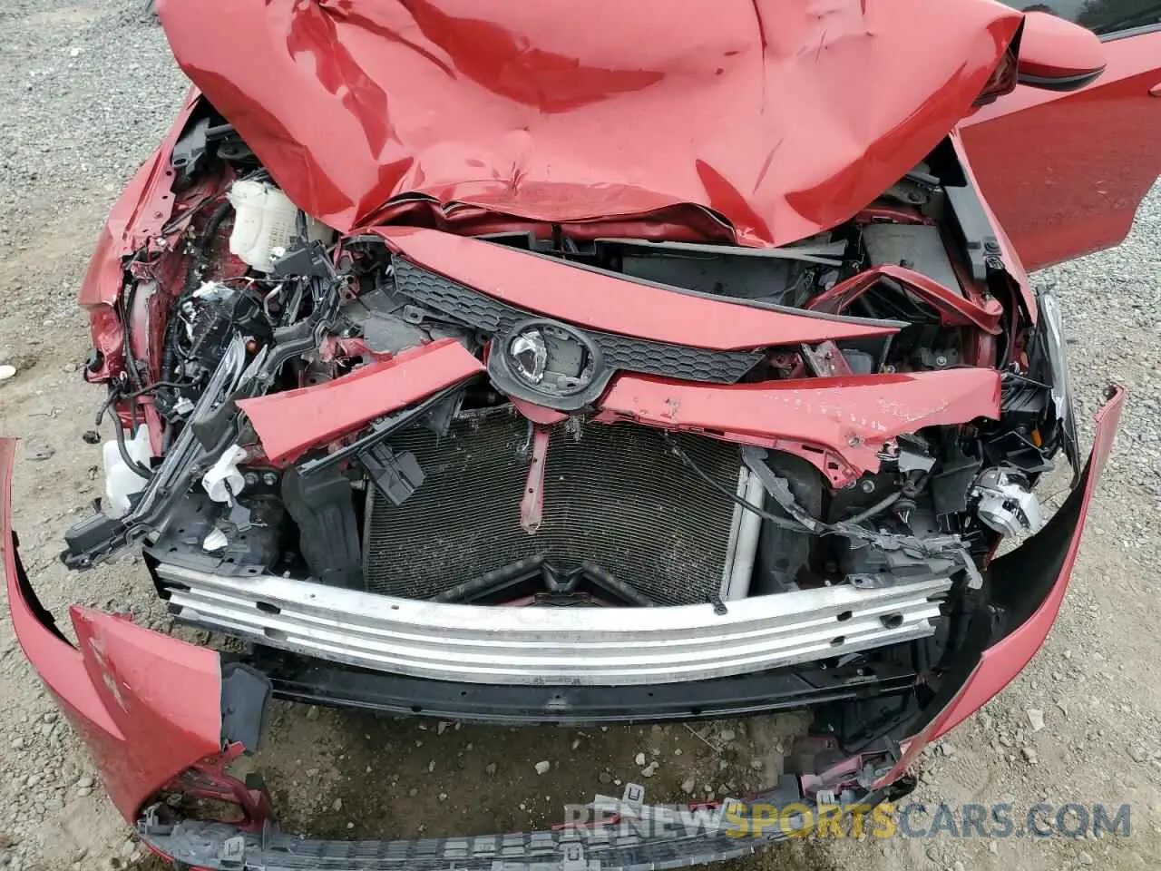 11 Photograph of a damaged car JTDEPMAE3MJ174471 TOYOTA COROLLA 2021