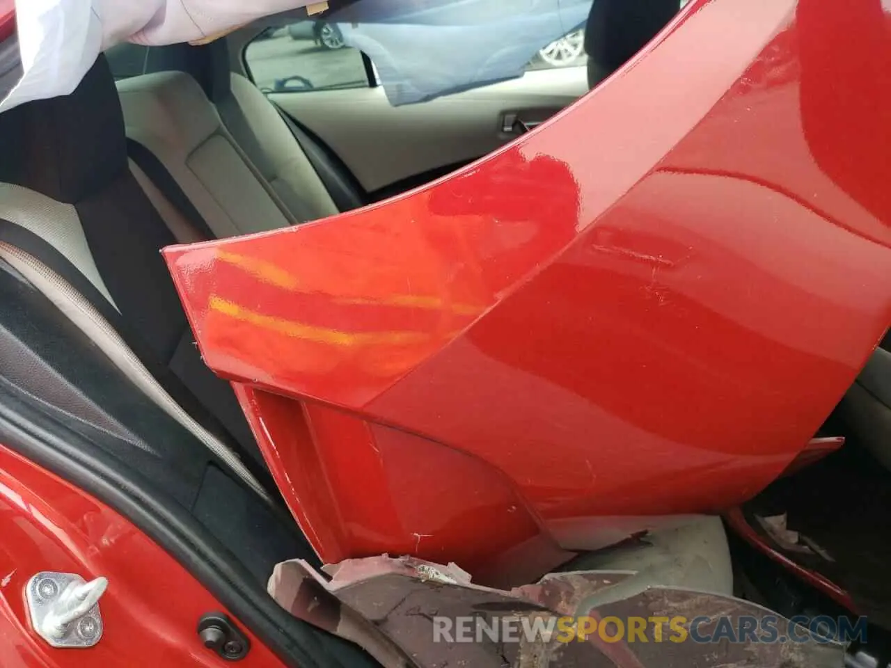 10 Photograph of a damaged car JTDEPMAE3MJ177774 TOYOTA COROLLA 2021