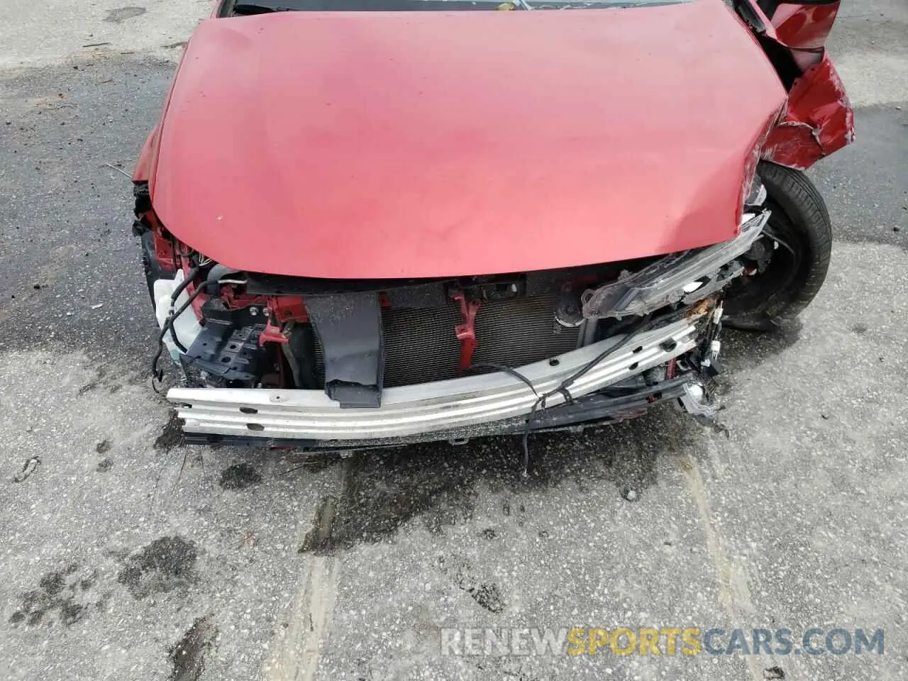 11 Photograph of a damaged car JTDEPMAE3MJ177774 TOYOTA COROLLA 2021