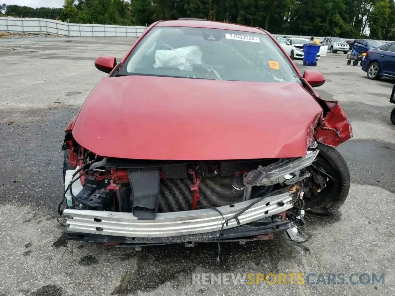 5 Photograph of a damaged car JTDEPMAE3MJ177774 TOYOTA COROLLA 2021