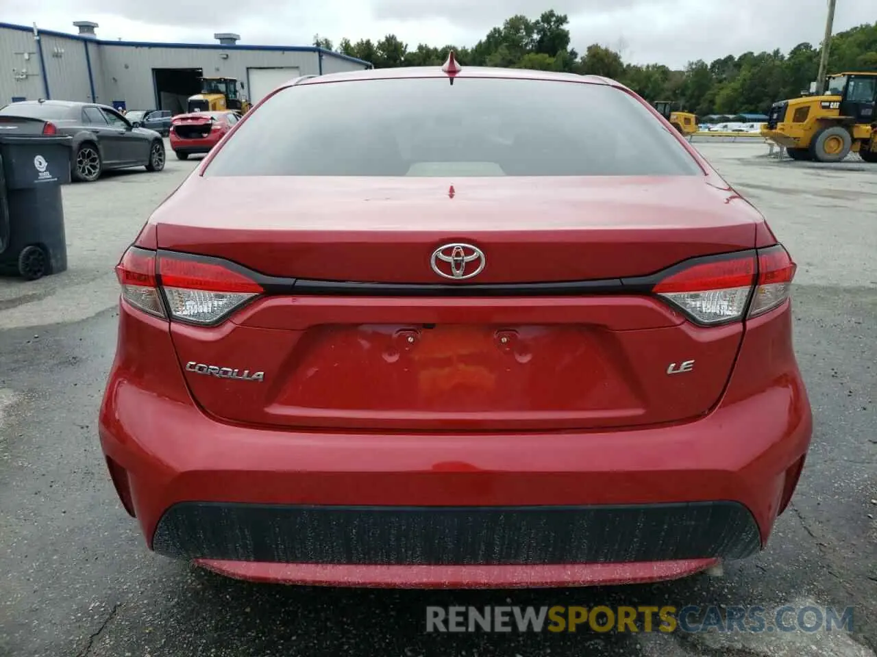 6 Photograph of a damaged car JTDEPMAE3MJ177774 TOYOTA COROLLA 2021