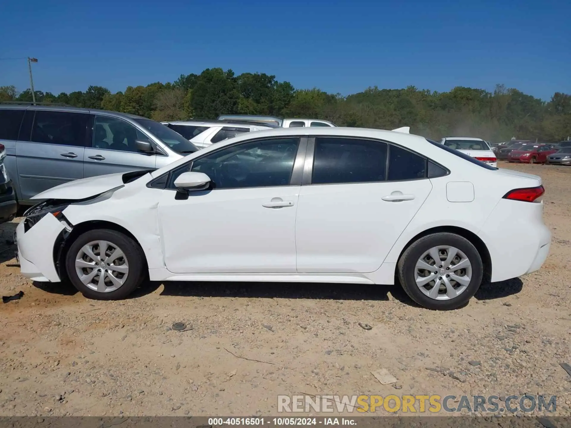 13 Photograph of a damaged car JTDEPMAE3MJ178696 TOYOTA COROLLA 2021