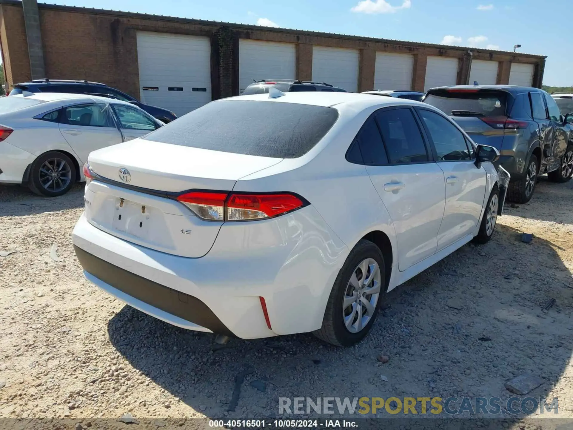 4 Photograph of a damaged car JTDEPMAE3MJ178696 TOYOTA COROLLA 2021