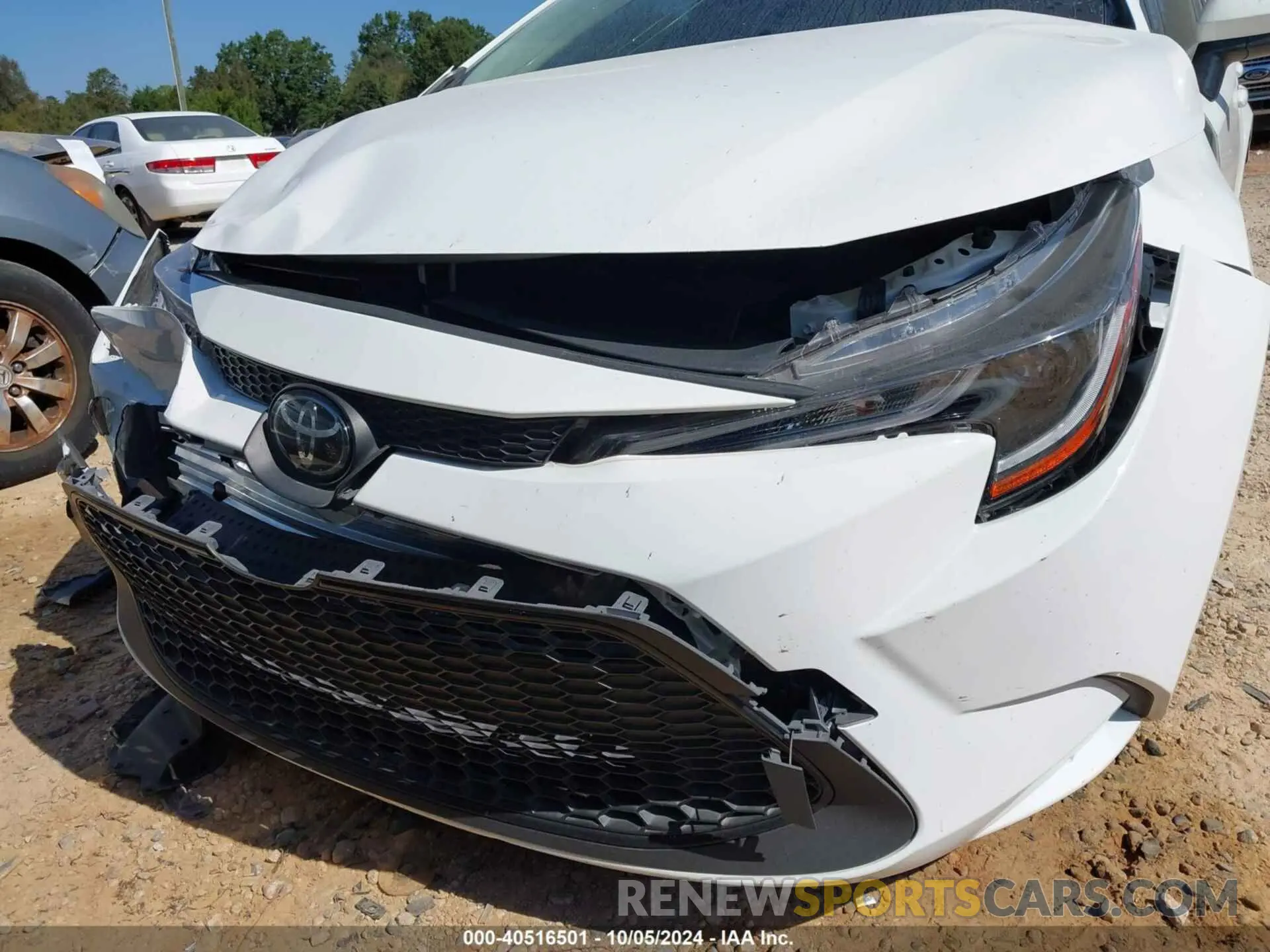 6 Photograph of a damaged car JTDEPMAE3MJ178696 TOYOTA COROLLA 2021