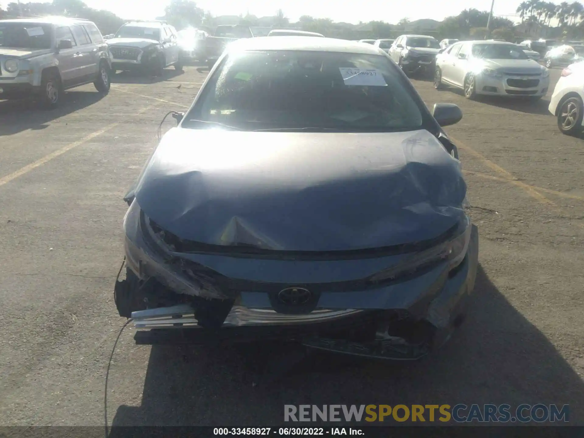 6 Photograph of a damaged car JTDEPMAE3MJ184191 TOYOTA COROLLA 2021