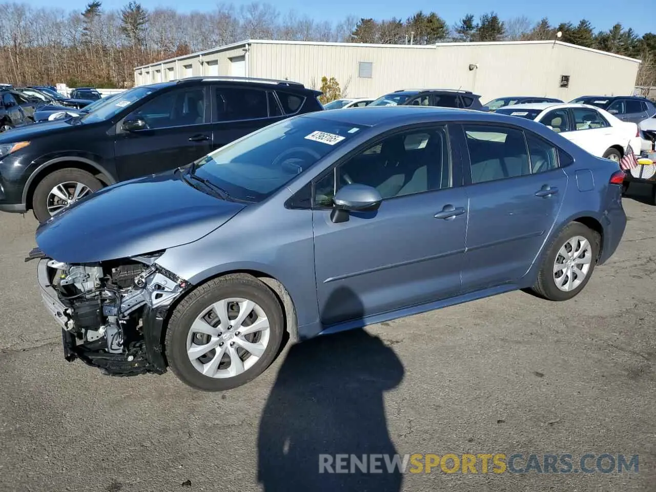 1 Photograph of a damaged car JTDEPMAE3MJ185521 TOYOTA COROLLA 2021